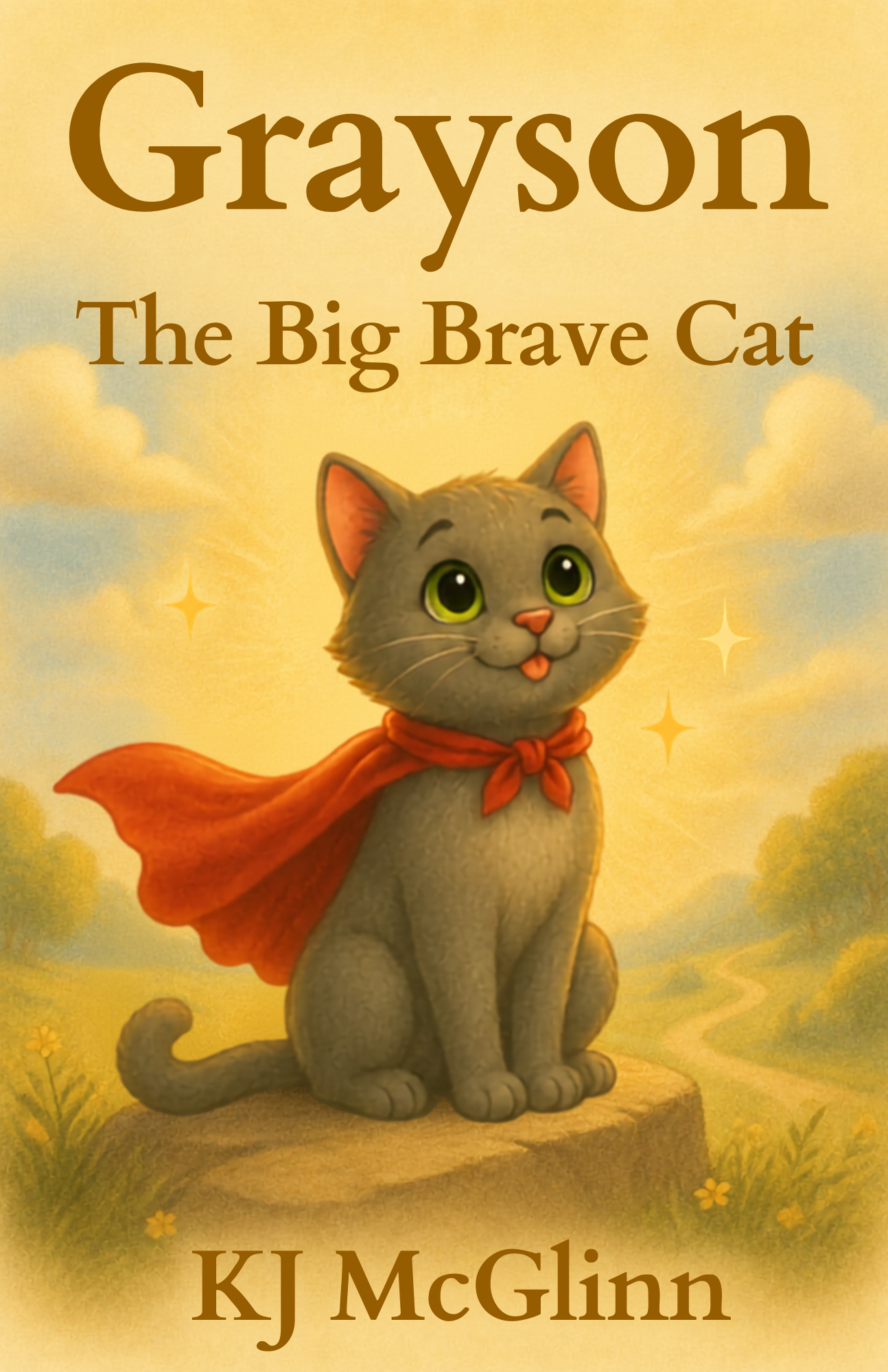 Grayson the Big Brave Cat